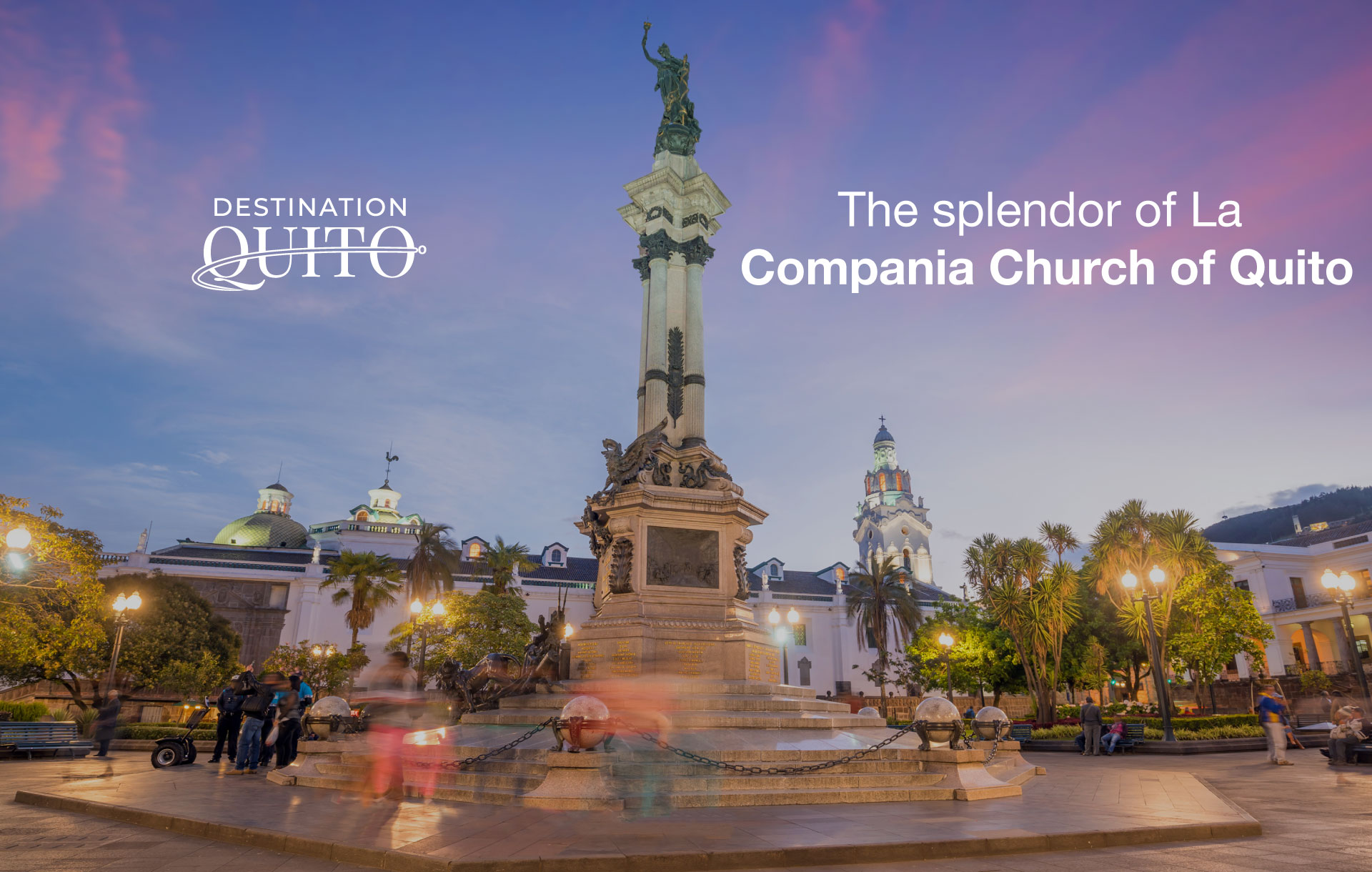The splendor of La Compania Church of Quito